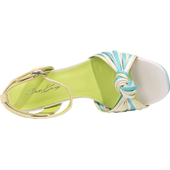 sun gurg Open Toe Sandals Ankle Strap Platform Chunky High Heels 6.5 - Picture 11 of 12